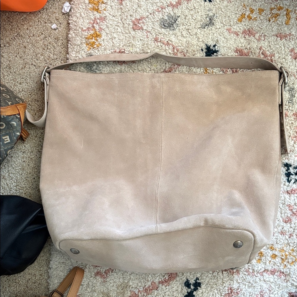We The Free Tan Suede Tote - Picture 3 of 3